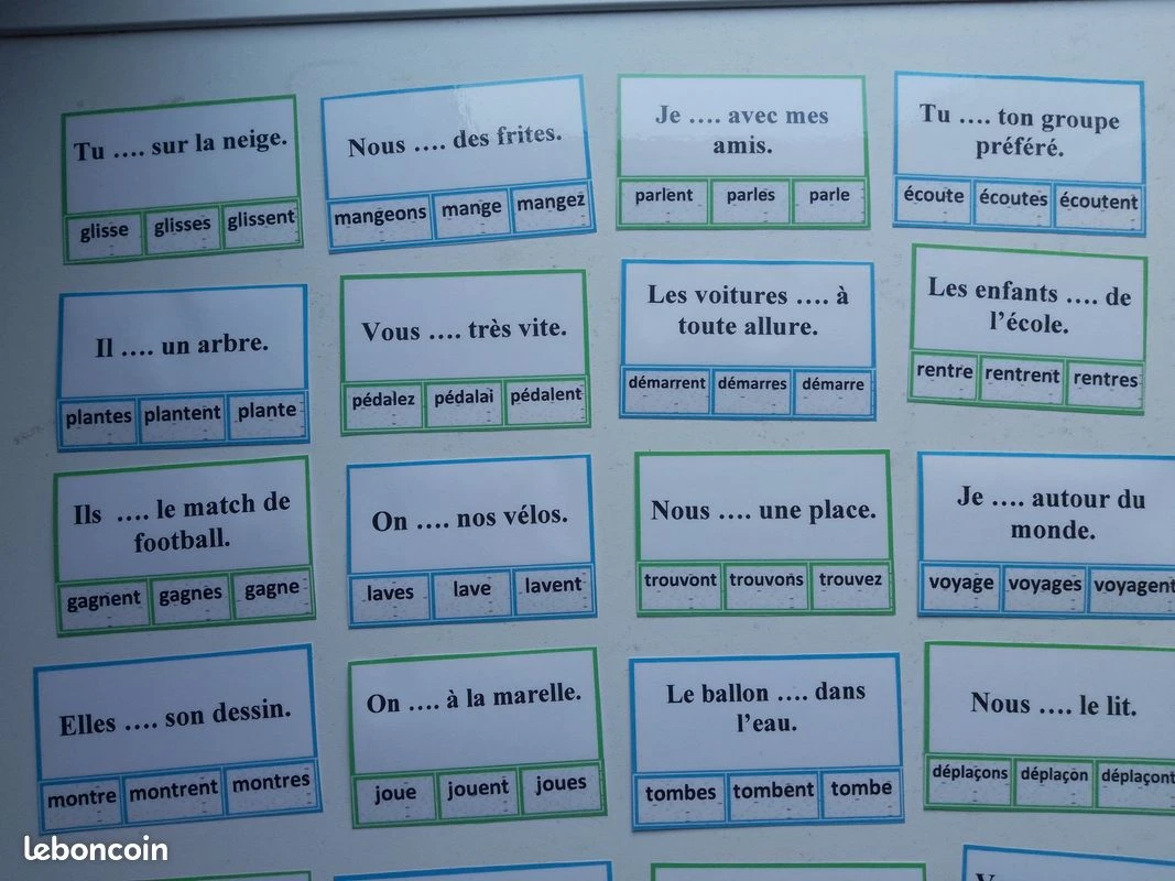 Conjugation game verbs of the 1st group in the Present – photo 2